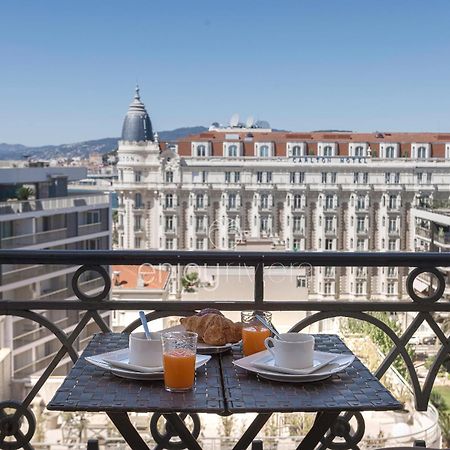 Palais Miramar Suite Art Modern - Derniere Etages Vue Mer - 75M De Confort - En Face Des Plages -Wifi - Clim Cannes Bagian luar foto