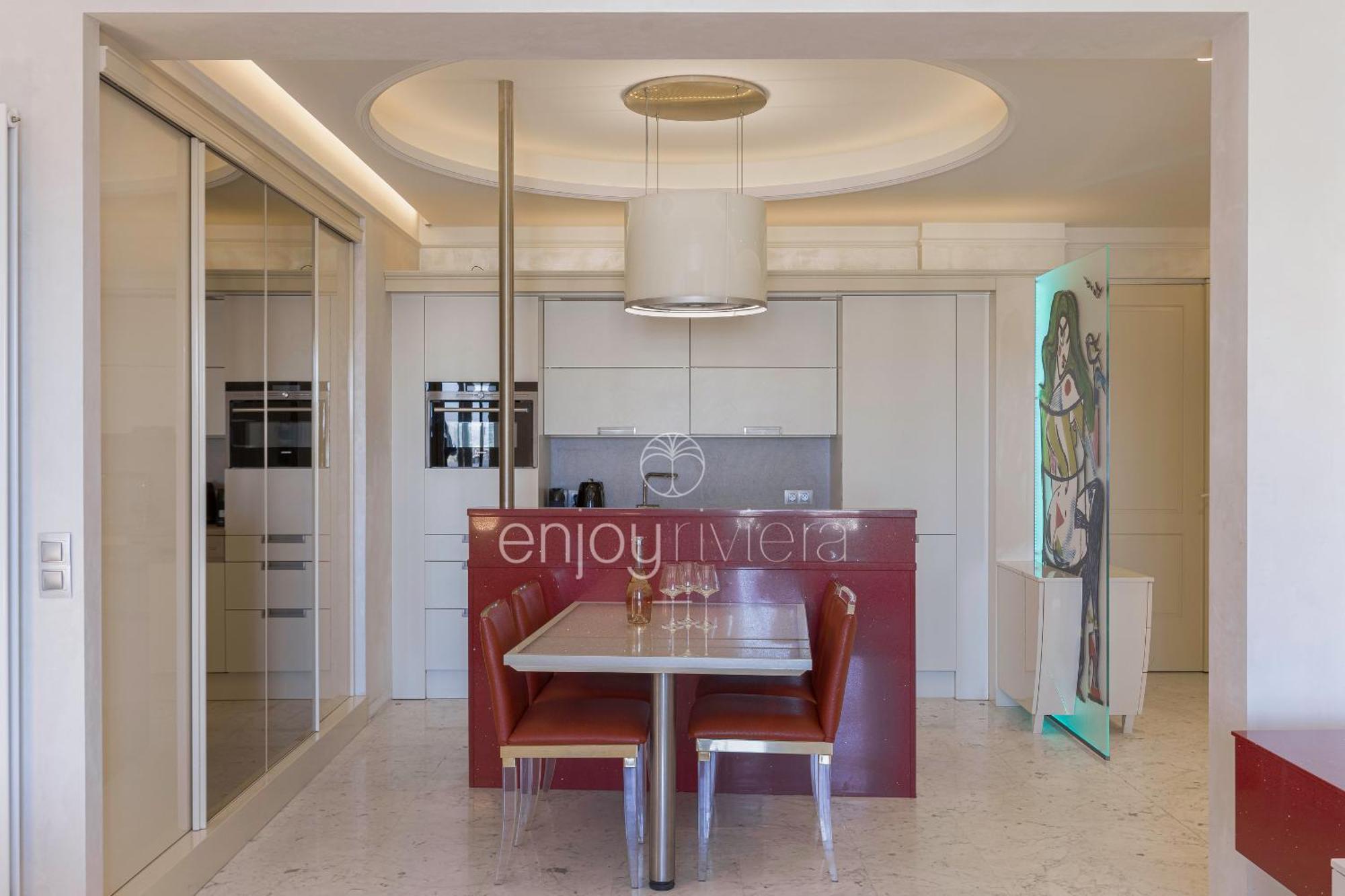 Palais Miramar Suite Art Modern - Derniere Etages Vue Mer - 75M De Confort - En Face Des Plages -Wifi - Clim Cannes Bagian luar foto