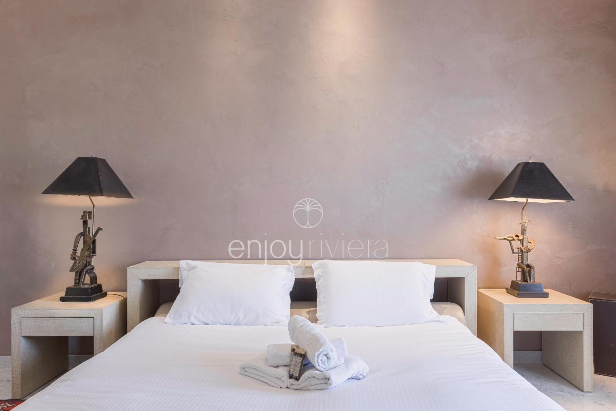 Palais Miramar Suite Art Modern - Derniere Etages Vue Mer - 75M De Confort - En Face Des Plages -Wifi - Clim Cannes Bagian luar foto